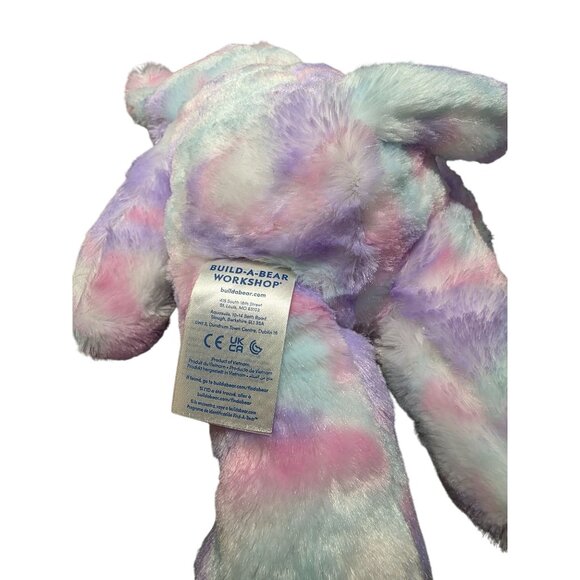 Pastel Swirl Kitty Stuffed Animal Build-A-Bear Plush - Picture 6 of 8